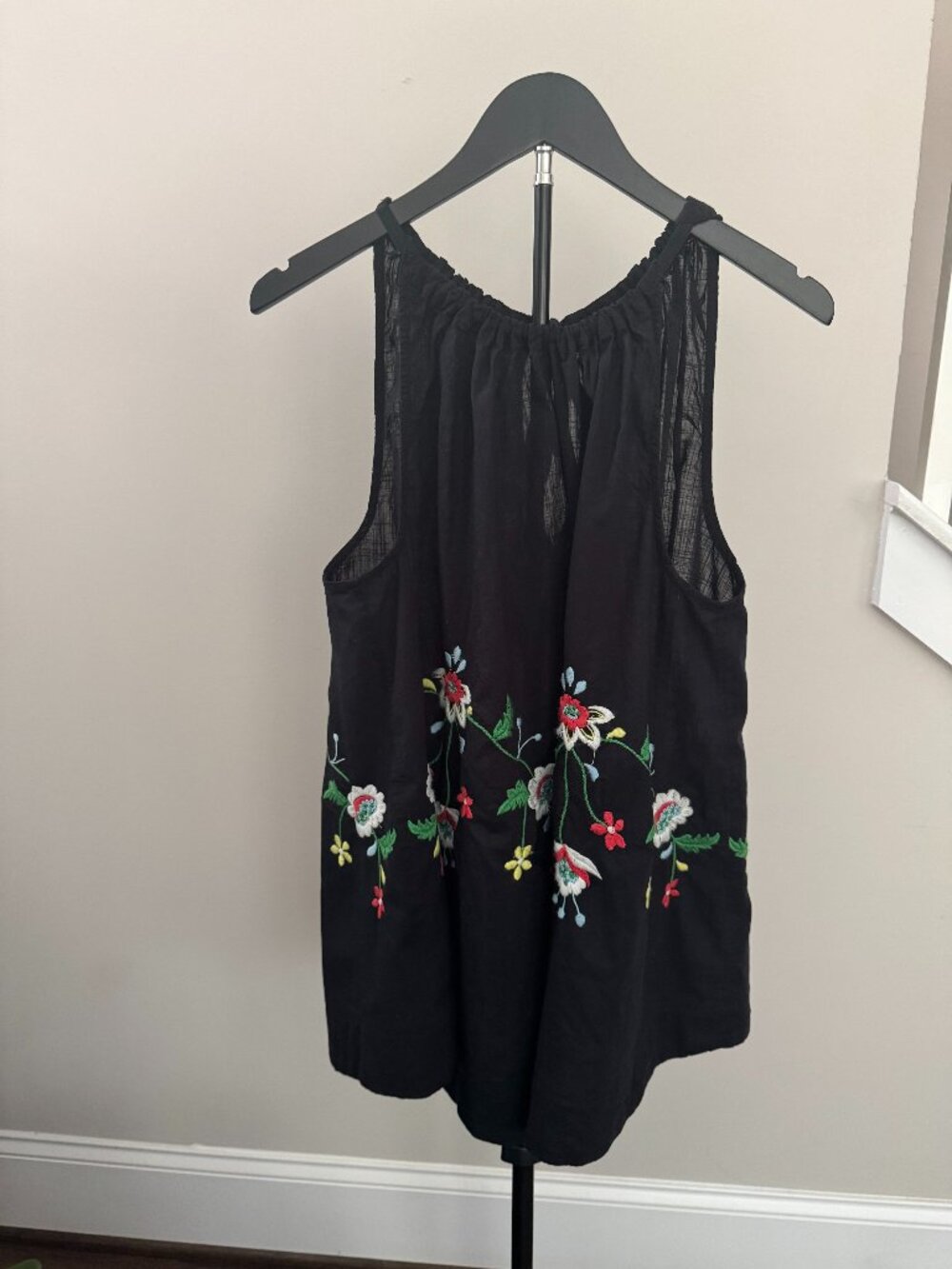 Anthropologie Little Black Dress With A Twist - Brand New